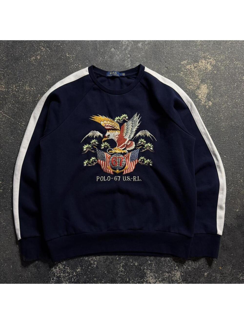 Polo Ralph Lauren RARE 67 RL Eagle Sweatshirt